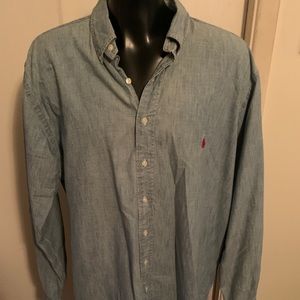 Polo Ralph Lauren Mens Shirt long sleeve 2XL Tall